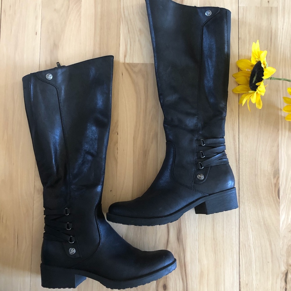 Bare traps Black Knee High Fashion Boots Size 7